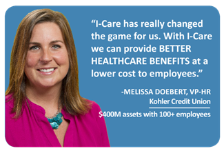 Melissa Doebert, VP-HR at Kohler Credit Union, sharing a quote